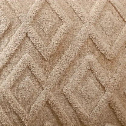 Housse de coussins Canapé motif Losanges Beige