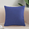 Housse coussin carré Bleu marine