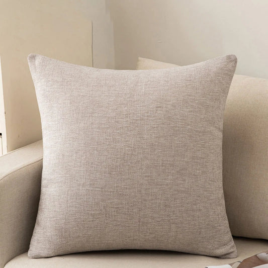 Housse coussin carré <br> Greige