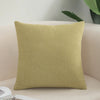 Housse coussin carré Vert olive