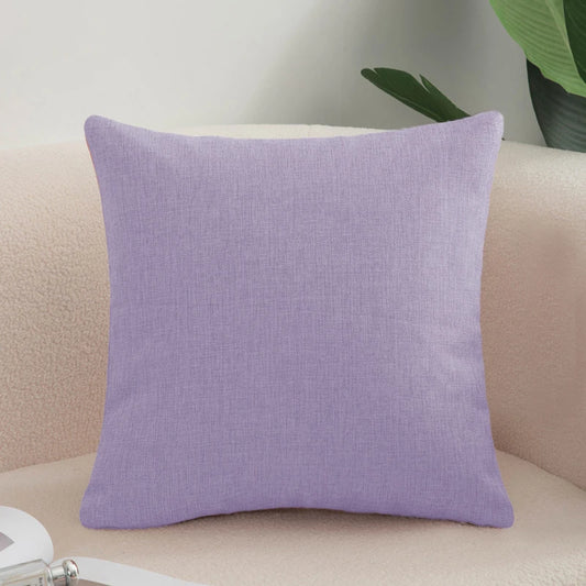 Housse coussin carré <br> Violet