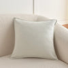 Housse de coussin chevron Ecru - 45x45