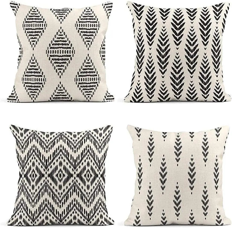 Housse de coussin Ethnique Imprimé 1 face Sioux
