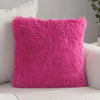 Housse de coussin Fausse Fourrure Fuchsia