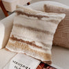 Housse de coussin en fausse fourrure Cosy