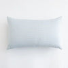 Housse de coussin 50x30 Fines rayures Bleues