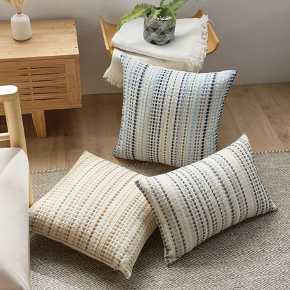 Housse de coussin Macramé Boheme Sunset