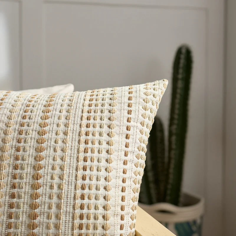 Housse de coussin Macramé Boheme Sunset