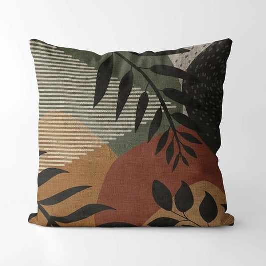 Housse de coussin<br> Motif Floral Kata