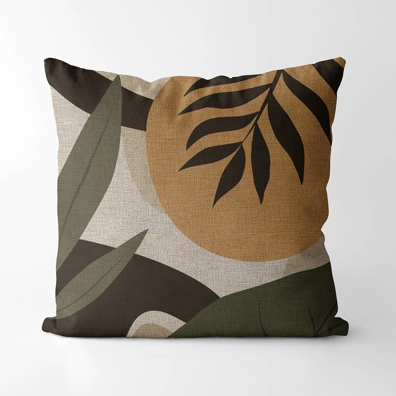 Housse de coussin<br> Motif Floral Jungle