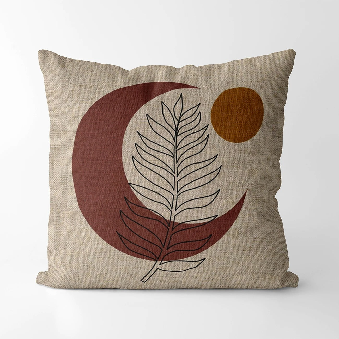 Housse de coussin<br> Motif Floral Moon