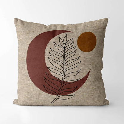 Housse de coussin<br> Motif Floral Moon