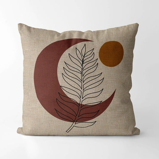 Housse de coussin<br> Motif Floral Moon