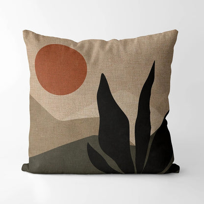 Housse de coussin<br> Motif Floral Sunrise