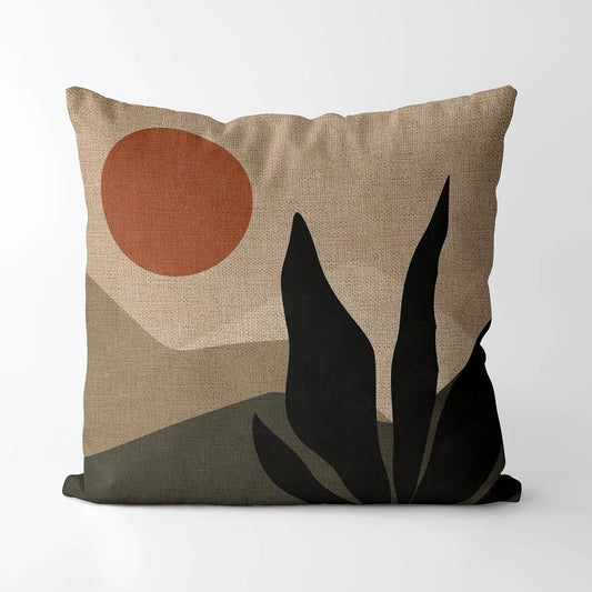 Housse de coussin<br> Motif Floral Sunrise