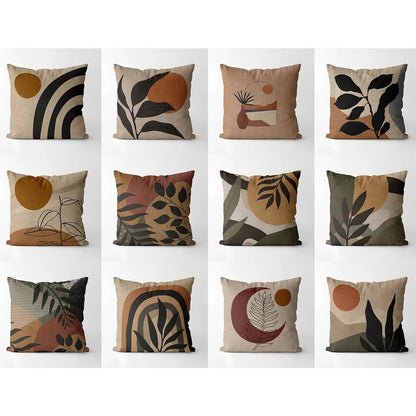 Housse de coussin<br> Motif Floral Sunrise