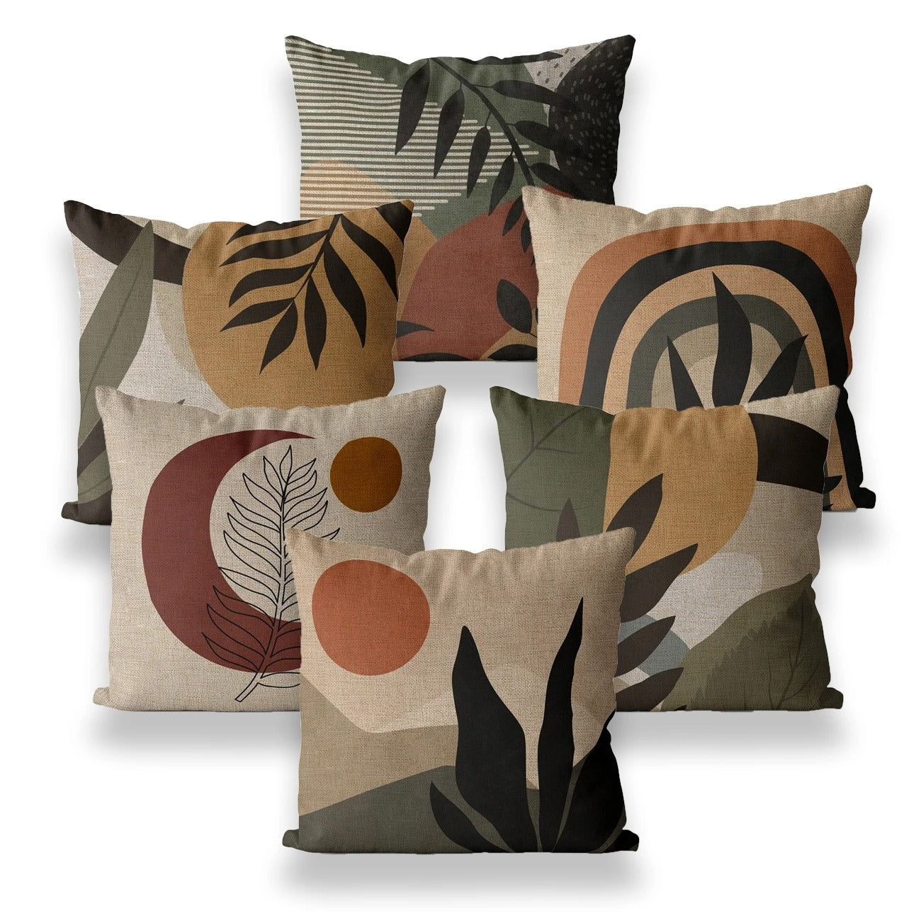 Housse de coussin<br> Motif Floral Sunrise
