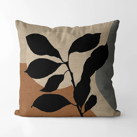 Housse de coussin<br> Motif Floral Avocado