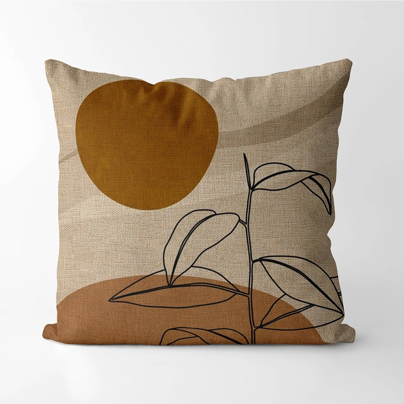 Housse de coussin<br> Motif Floral Sunset
