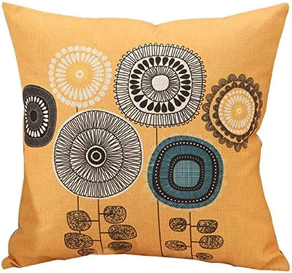 Housse de coussin motif Floral imprimé 1 face Goa