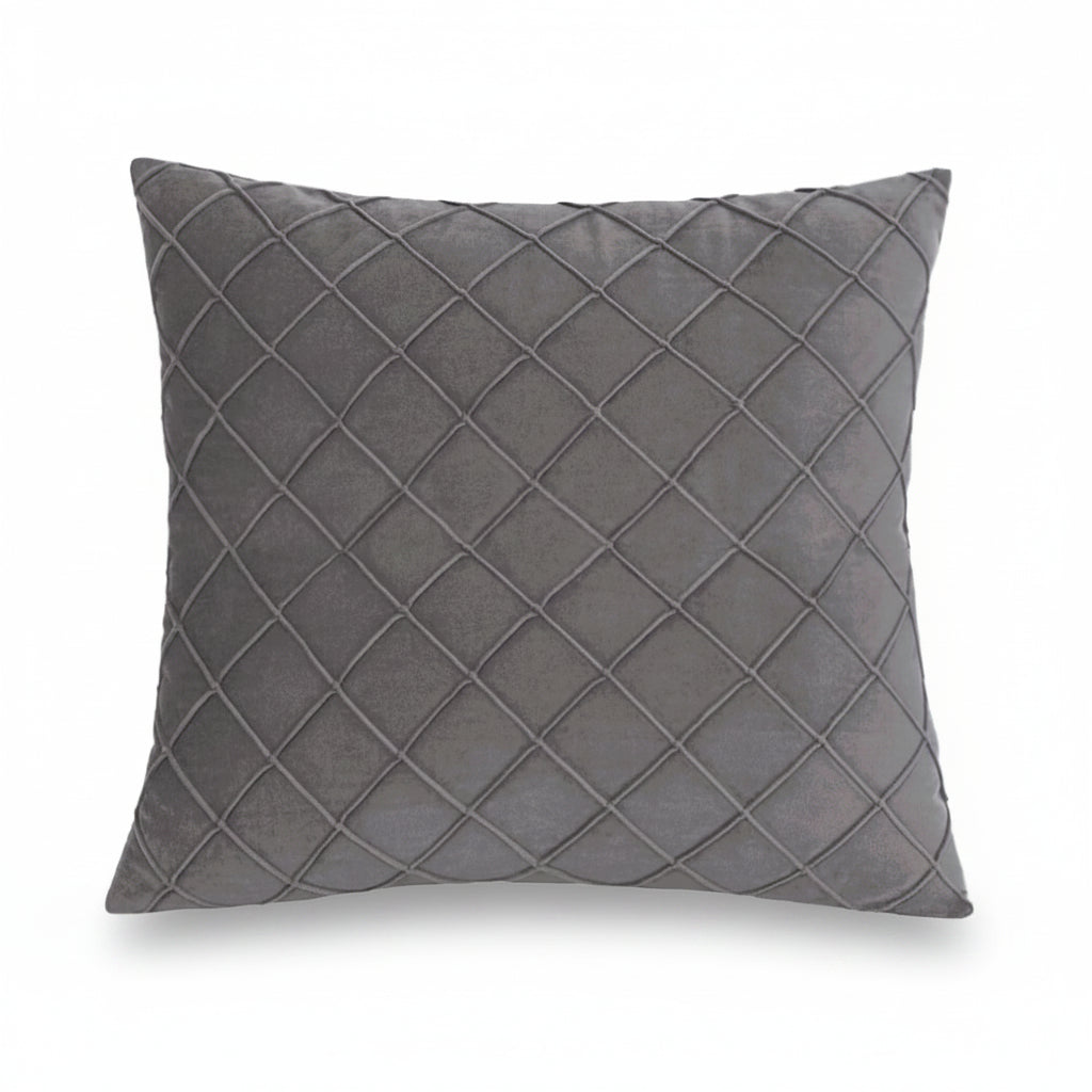 Housse de coussin Suedine Anthracite