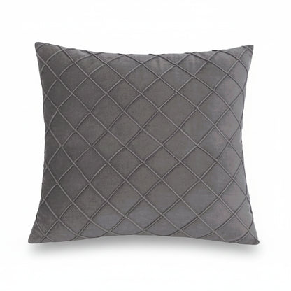 Housse de coussin Suedine Anthracite