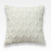 Housse de coussin Tricot Blanc