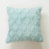 Housse de coussin Tricot Bleu ciel