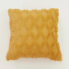 Housse de coussin Tricot Jaune
