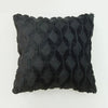 Housse de coussin Tricot Noir