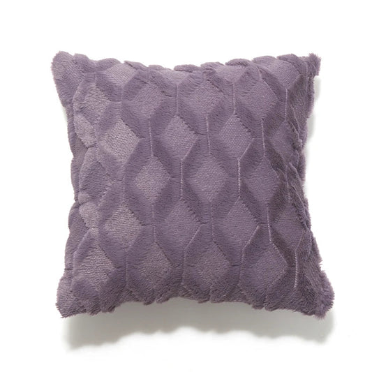 Housse de coussin Tricot<br> Violet