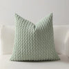 Housse de coussin en velours - Vert sauge