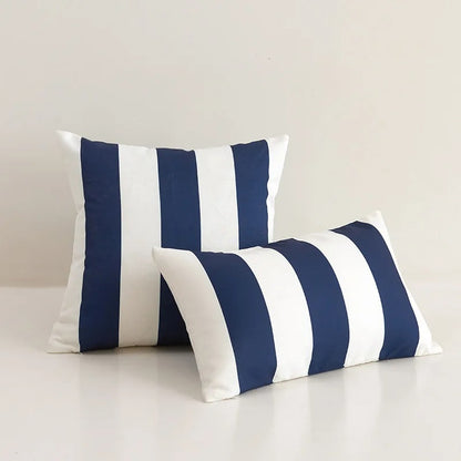 Housse de coussins Exterieur Vagues Azur