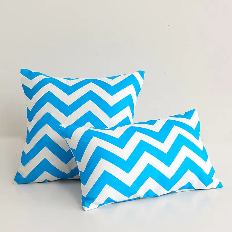Housse de coussins Exterieur Vagues Fuchsia